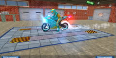 Hero Stunt Spider Bike Simulator 3D